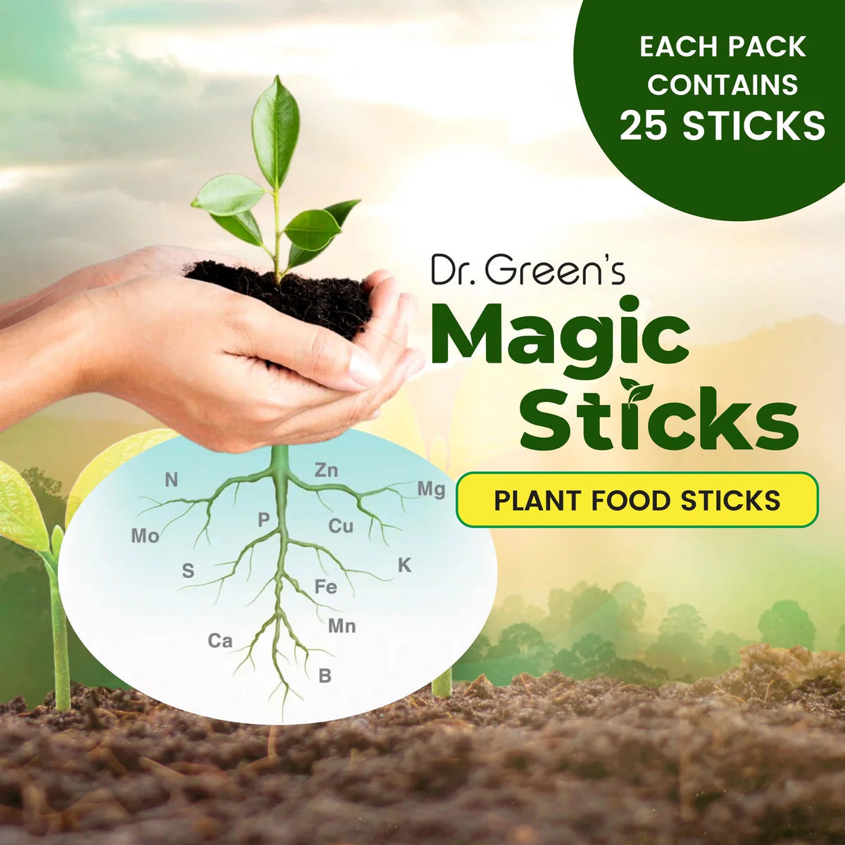 Dr.Green's - Magic Plant Sticks - Pack of 2 (50 Sticks)