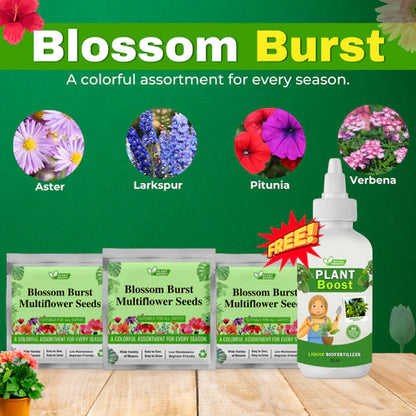 Blossom Burst Multiflora Seeds + Plant Boost Free